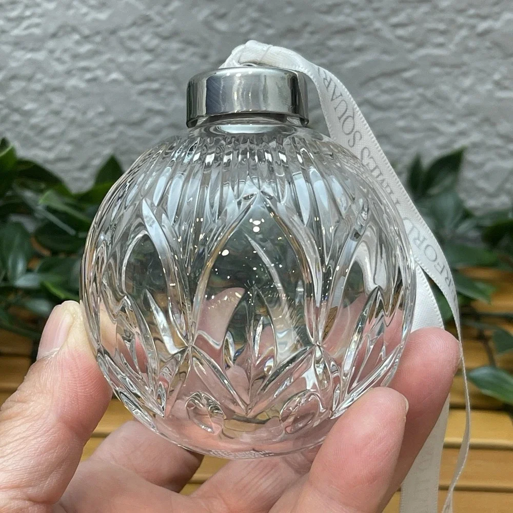 Waterford Crystal Times Square Ball Ornament 2006 Hope for Fellowship Holiday